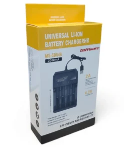 Chargeur de batteries Lithium 18650 x4 MS-5D84A maroc casablanca