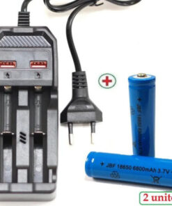 Chargeur avec batteries 18650 maroc