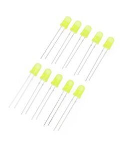 10 x LED 5mm Jaune