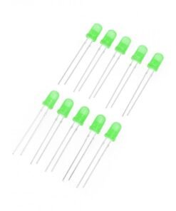 10 x LED 5mm Vert