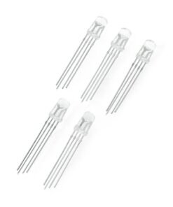 5 x LED 5mm RGB