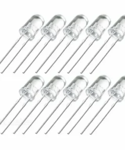 10 x LED 5mm Blanche maroc casablanca