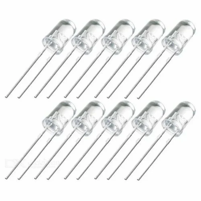 10 x LED 5mm Blanche maroc casablanca