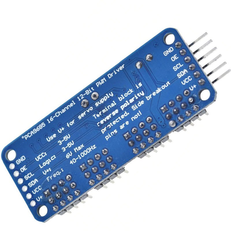 Driver I2C pour 16 servo moteurs MAROC