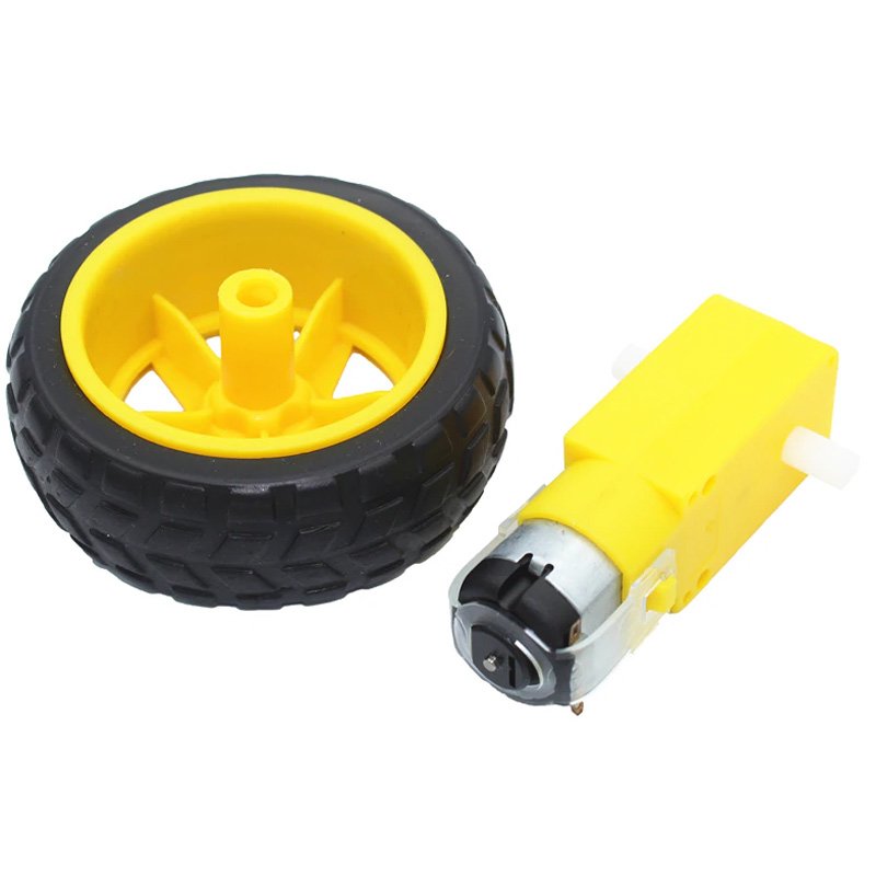 Moteur DC avec roue MAROC